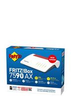 AVM FRITZ!BOX 7590 AX (Wi-Fi 6 DSL Router) Red White, 20002998