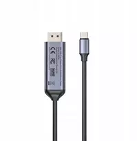 „Unitek“ dvikryptis USB-C – DisplayPort 16K 80Gb/s HDR kabelis, 1,8 m (V1441AGY01)