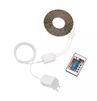 Philips LED šviesos juosta 15 m RGB pilnas rinkinys su nuotolinio valdymo pulteliu, reguliuojamo ryškumo, 230 V