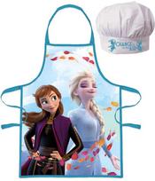 Kepurė „Disney“ vaikiška prijuostė su dviem dalimis – „Frozen Leaves“