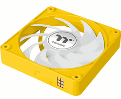 THERMALTAKE CT120 EX Reverse ARGB 120mm Fan CL-F223-PL12BB-A Yellow, 3-pack