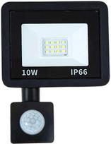 LED prožektorius su judesio ir sutemų jutikliu 10W 6000K