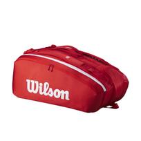 WILSON Super Tour Red 15PK Teniso krepšys