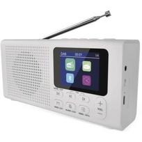 Emos Nešiojamas radijas E0091, DAB/DAB+/FM, 337g, 10m Bluetooth, 50mm garsiakalbis, 2,4 colio TFT ekranas, AA baterijos