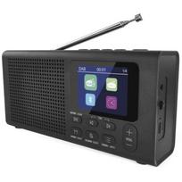 Emos Nešiojamas radijas E0090, DAB/DAB+/FM, 337g, 2,4 colio TFT, Bluetooth 5.0, 10m, žadintuvo funkcija