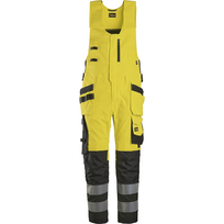 Darbo SNICKERS WORKWEAR Hi-Vis 6013 puskombinezonis, 2 klasė