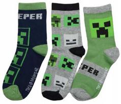 Minecraft Skeleton vaikiškos kojinės 35/38