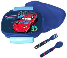 "Disney Cars" sumuštinių dėžutės stalo įrankių rinkinys