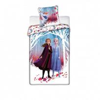 „Disney“ „Frozen Sister Power“ patalynės komplektas 140–200 cm, 63–63 cm mikropluošto
