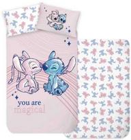 „Disney Lilo and Stitch“ stebuklingas vaikiškas patalynės komplektas 100–135 cm, 40–60 cm