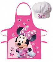 Disney Minnie Sparkling Eyes vaikiška prijuostė, dviejų dalių, komplektas
