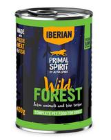 PRIMAL SPIRIT Iberian Wild Forest šlapias maistas šunims 400g