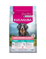 EUKANUBA Special Care Adult Mono-Protein Salmon 2,3 kg sausų pašarų suaugusiems šunims, turtingas šviežiai užšaldytu lašiša