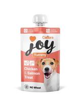 CALIBRA Joy Dog Yummy Chicken and Salmon Treat 100 g vištiena ir lašiša, mėsos pasta šunims