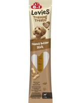 8IN1 Lovies Training Treats Peanut Butter Stick 15g treniruotėms skirtas skanėstas šunims su batatais ir žemės riešutų sviestu