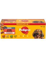 PEDIGREE Senior Skonių Pasirinkimas želė, 40 x 100 g drėgnas maistas vyresniems šunims