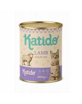 KATIDO „Adult Cat Lamb“ 6x400 g – ėrienos maistas su lašišų aliejumi katėms