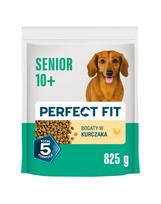 PERFECT FIT Senior Turtingas Vištiena 825 g sausa maistas vyresniems mažų veislių šunims