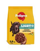 PEDIGREE Adult Light su paukštiena ir daržovėmis, 3 x 2,6 kg, mažai kalorijų turintis sausas šunų pašaras