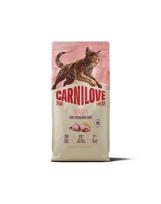 CARNILOVE True Fresh Cat Turkey Sterilised 6 kg sterilizuotoms katėms + CARNILOVE liofilizuotas užkandis katėms su kalakutiena 2x40 g NEMOKAMAI