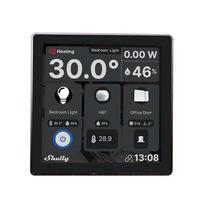 Shelly Wall Display X1i Black, Išmanių namų valdymo ekranas, Juodas