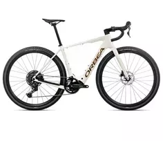 Orbea DENNA H50 / Ivory White (Gloss) - Titan Gold (Gloss) / elektrinis gravel dviratis (28") (XL)