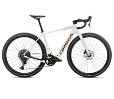 Orbea DENNA H40 / Ivory White (Gloss) - Titan Gold (Gloss) / elektrinis gravel dviratis (28") (L)