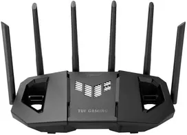 Šakotuvas ASUS TUF-BE9400 WiFi 7 Gaming Maršrutizatorius BE9400 Triband, 1x 2.5G WAN und 3x 2.5G LAN, Gaming Network