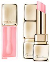 Guerlain rinkinys: Kiss Kiss Bee Glow Glossy Lip Oil 258 Rose Glow 9,5 ml + Kiss Kiss Bee Glow Glossy lūpų balzamas 258 Rose Glow 3,2 g