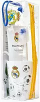 Real Madrid rinkinys: , Dantų šepetėlis + , Dantų pasta, 90 g + , None, None, Puodeliai ir puodeliai, None, None + Tualeto krepšiai vaikams