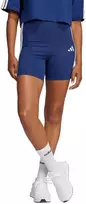 Šortai moterims adidas Essentials 3-Stripes High Waisted Biker mėlyna JE1225 (S)