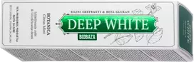 Dantų šepetėlis Dantų pasta BIOBAZA Deep Baltas Botanica, be fluoro, 75 ml