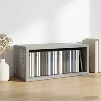 CD saugojimo stovas Pilka Sonoma 40 x 17 x 17 cm