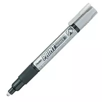 Žymeklis PENTEL PAINT MARKER, 4,0 mm., sidabrinis, vnt.