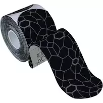 Thera-Band kineziologinis teipas, sukarpytas, juoda/pilka