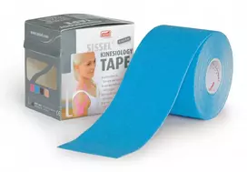 SISSEL® kineziologinis teipas, 5 cm x 5 m, mėlynas