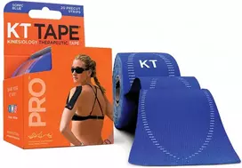 KT TAPE PRO® kineziologinis teipas, sukarpytas, mėlynas, sintetinis