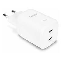 DICOTA 100W GaN Charger 2xUSB-C + USB-C cable 1.5m, White | 7640239423909 | 7640239423909