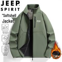 JEEP SPIRIT Men's Softshell Windproof Outdoor Jacket 2XL