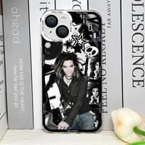 Singer Tom Bill Kaulitz T-tokio Hotel Phone Case for IPhone 16 15 14 13 12 11 Pro Max Mini 7 8Plus SE2 X XS MAX Clear Cover Skin For iPhone 14 ProMax white
