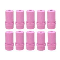 10Pcs Ceramic Sandblaster Nozzle Tips Sand Blaster Gun Accessories Pink Ceramic Nozzles Sandblasting Gun Nozzle Replace