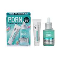 Anua PDRN Hyaluronic Acid Capsule 100 Serum Set 30ml + Cream 30ml – Hydrating Glow Care, Skin Moisturizing Set Serum Set white