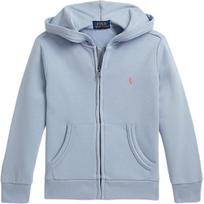 Polo Ralph Lauren Hoody Ss26 Vienspalvis Siuvinėtas Logotipas Ilgomis Rankovėmis Hoodie Standartinio Kirpimo Vaikams Vaikams Hoody 323964134-503 XL gray