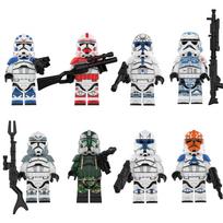 KT1042 Movie Series Stormtrooper Commander Clone Trooper Legion Guard Building Blocks Toy, Military Model Gift Set