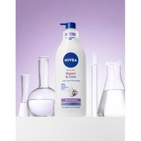 Nivea Derma Repair And Care Body Lotion 400ml  Unscented white