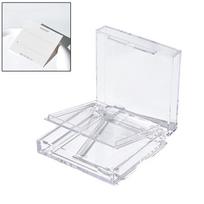 Double Layer Nail Display Case Transparent Acrylic Press-On Nails Display Storage Multifunctional Container Box For Fake Nail skaidri