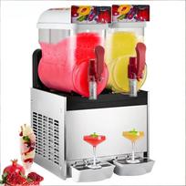 500W 15L x2 bakeliai Komercinis šaldytų gėrimų aparatas Margarita Smoothie gėrimų gamintojas Namams pilka