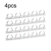 Over Door Spice Rack Organizer - Adjustable Plastic Holder for Condiment Bottles, No Drill Space Saving Kitchen Shelf with Clamp