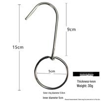Stainless Steel Meat Hanging Hook for Beef, Char Siu, and Mutton - Slaughterhouse Grade