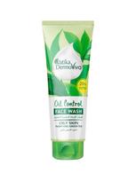 Vatika Dermoviva Oil Control prausiklis veidui 185ml | Valomoji žaliosios arbatos formulė | Riebiai odai | Mažina spuogus | Padeda atkurti natūralią odos spalvą ir tekstūrą 150 ml + 35 ml